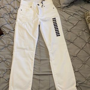 White Ankle Jeans